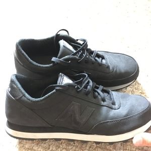 New Balance 501 black men's sneaker suede 11.5